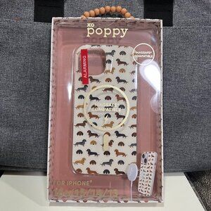 "NEW XO Poppy Dachshund Dog iPhone Case MagSafe Compatible Alarming"
